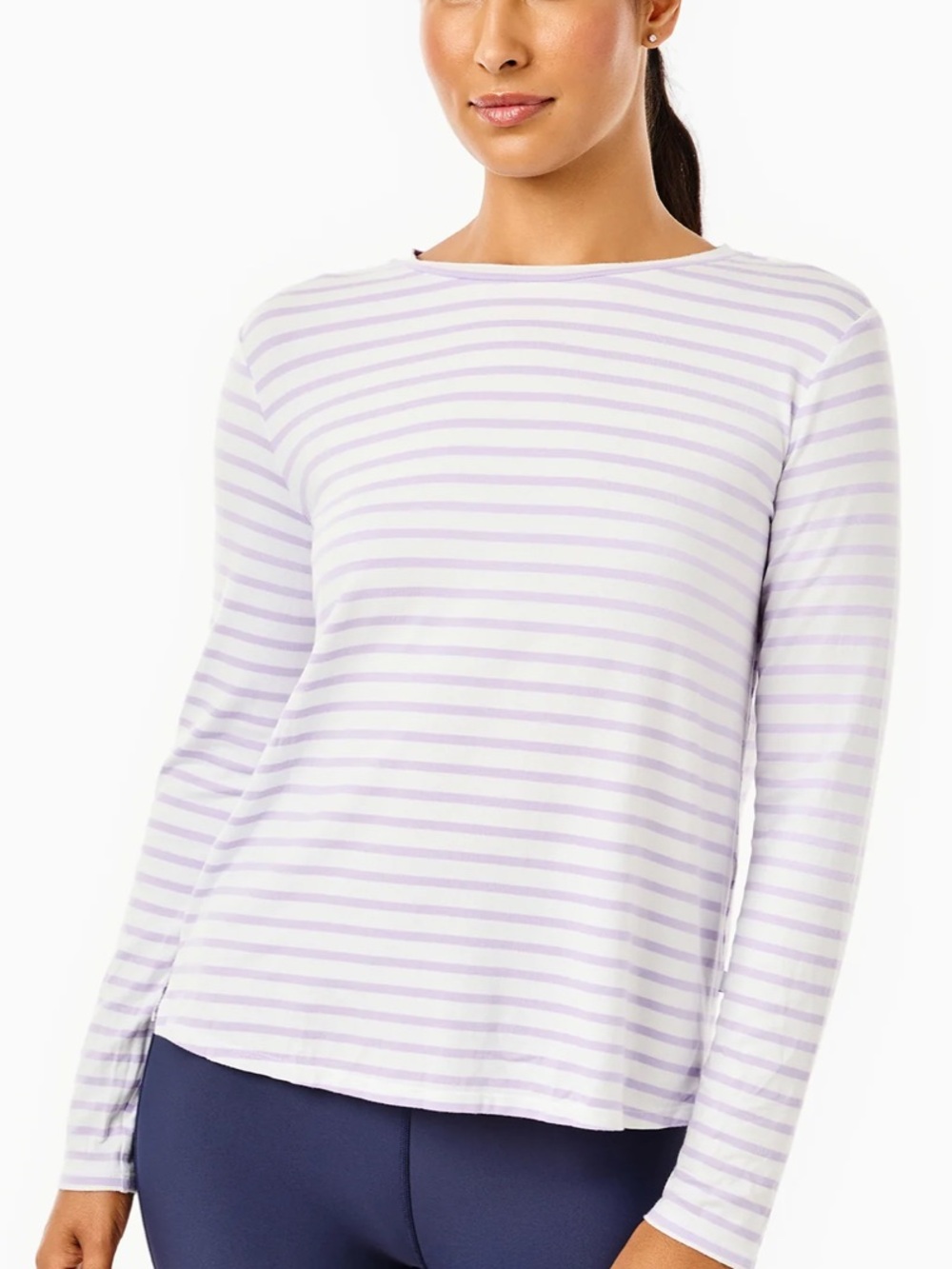 Addison bay Drape Luxe Everyday Long Sleeve Sz M